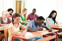 Students Taking Test